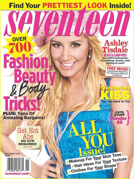 bleck i hate ashley tisdale and seventeen they go out of their way to find