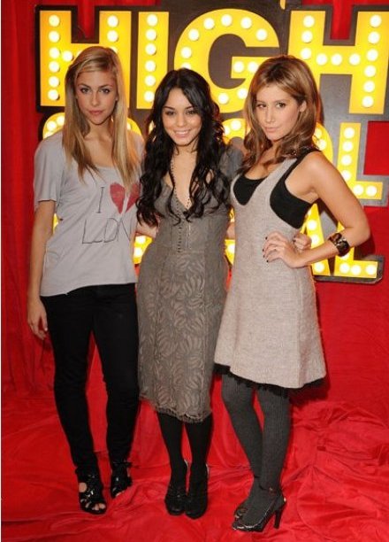 High School Musical 3 girls Ashley Tisdale Vanessa Hudgens and Jemma 