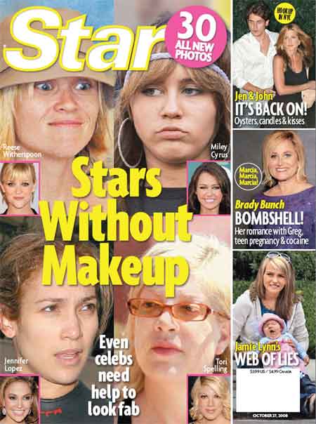 miley cyrus makeup. Miley Cyrus WITHOUT MAKEUP on